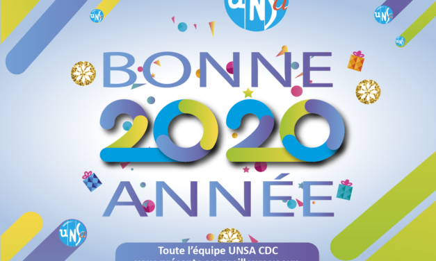 Bonne année 2020 !!