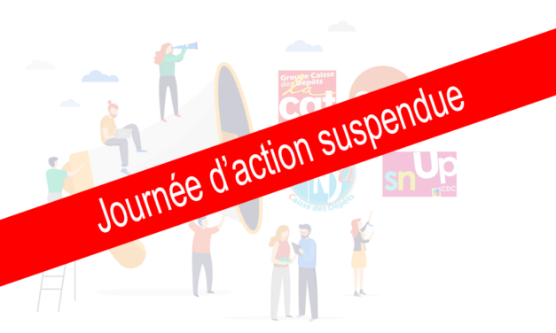 Suspension de la journée d’action intersyndicale du 24 mars 2020