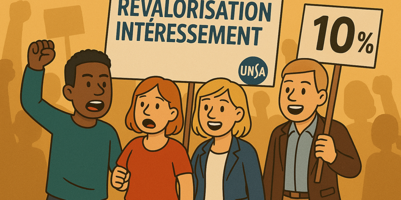 Intéressement 2025 : l’UNSA demande une revalorisation ambitieuse du taux de distribution au regard des résultats enregistré par la CDC !