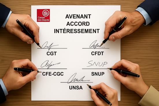 Accord d’intéressement : une signature unanime pour l’avenir