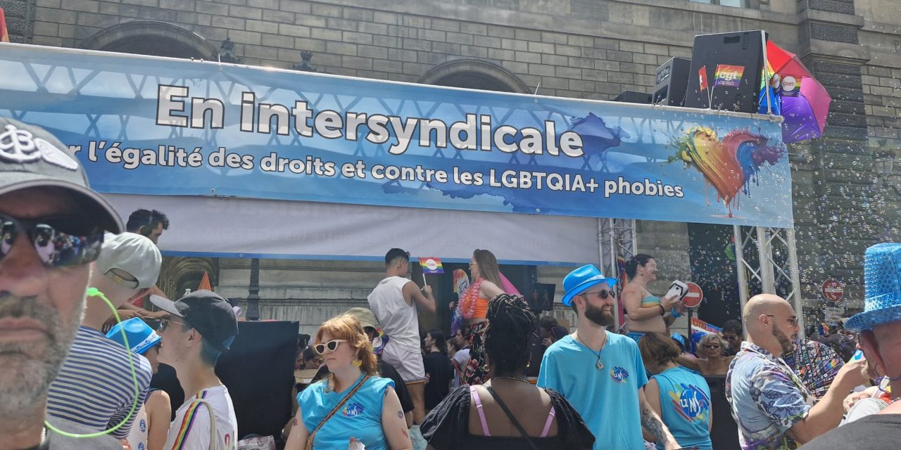 Participation de l’UNSA CDC à la Marche des Fiertés 2025