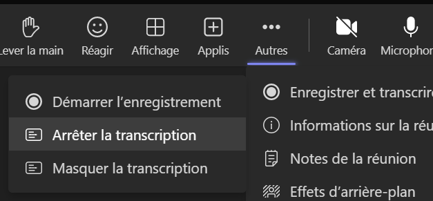 Activation de la fonctionnalité « Transcript » sur Teams : une décision unilatérale de la Direction qui interroge 