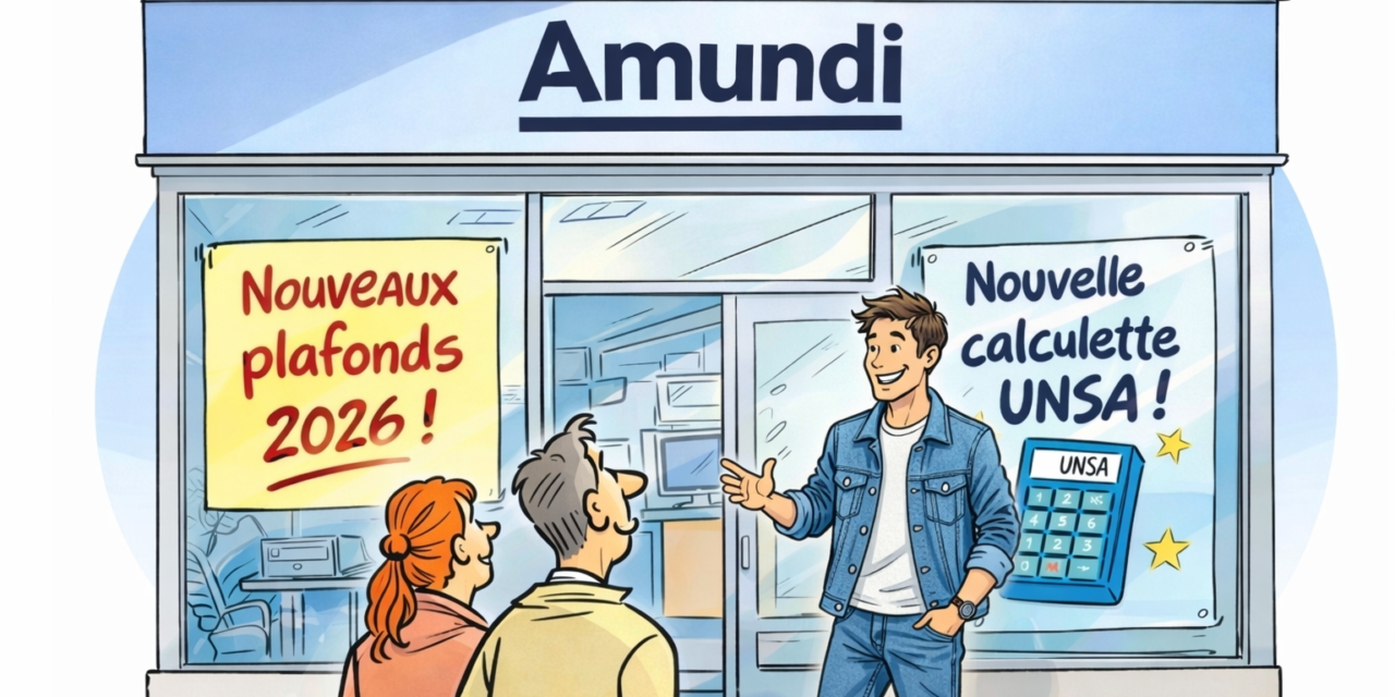 Épargne salariale : Amundi est ouvert pour 2026, le simulateur UNSA est à jour !