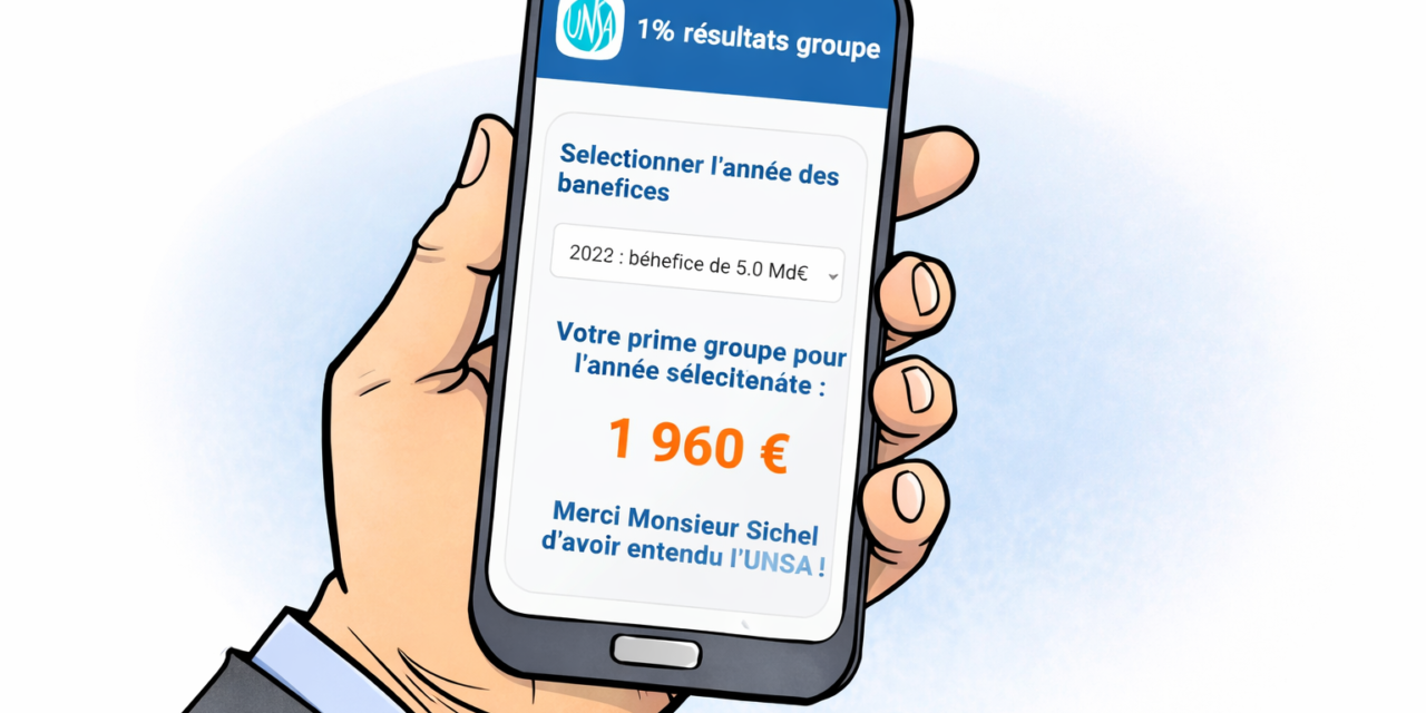 Agir avec l’UNSA pour obtenir 1% des résultats du Groupe CDC