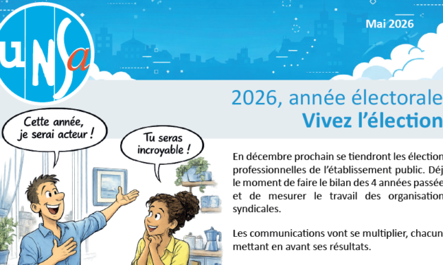 Tribune syndicale UNSA – mai 2026