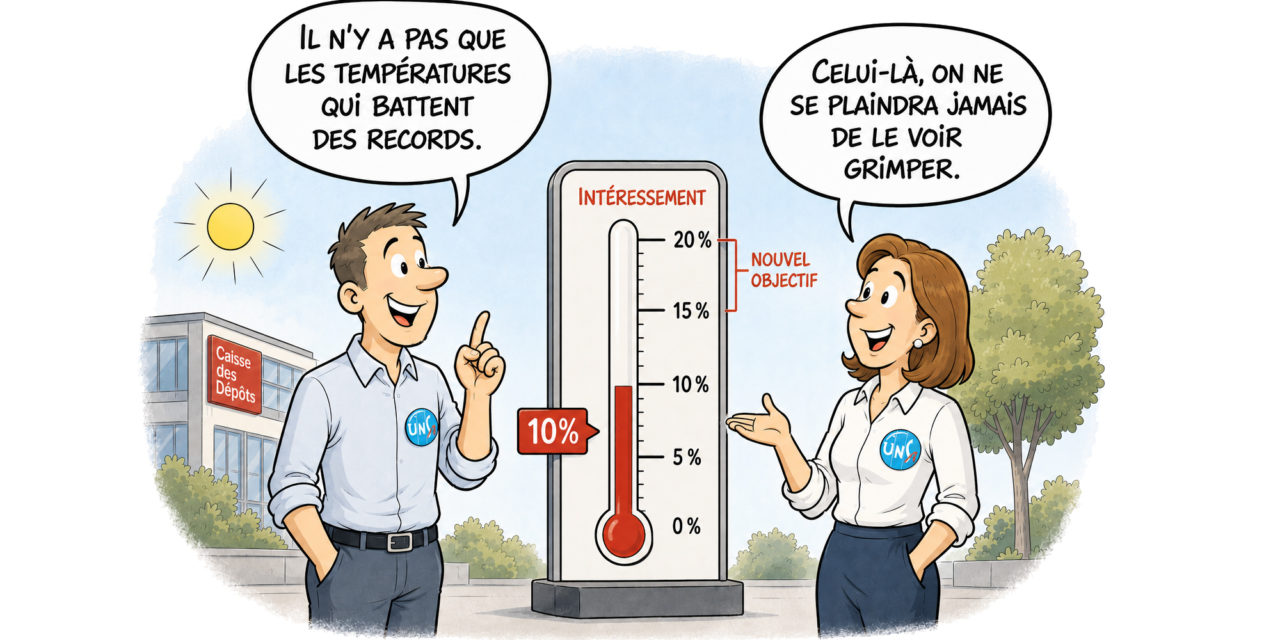 ​Intéressement 10 % : Objectif UNSA atteint !
