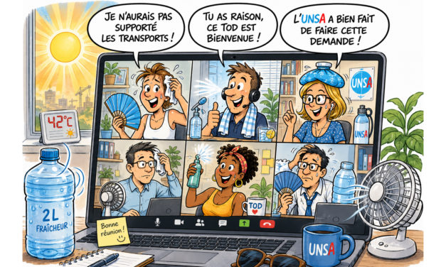 Canicule : Protéger les agents, ce n’est pas une option !