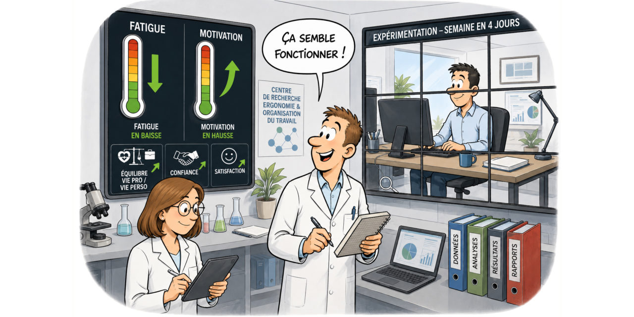 Semaine en 4 jours : un dispositif expérimental plébiscité !