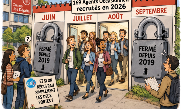 Agents occasionnels : redonnons de l’ambition au dispositif !