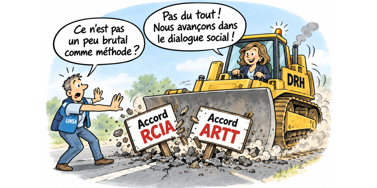 Attention, danger : les accords RCIA et ARTT fortement menacés par la DRH !