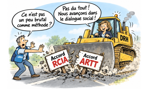 Attention, danger : les accords RCIA et ARTT fortement menacés par la DRH !