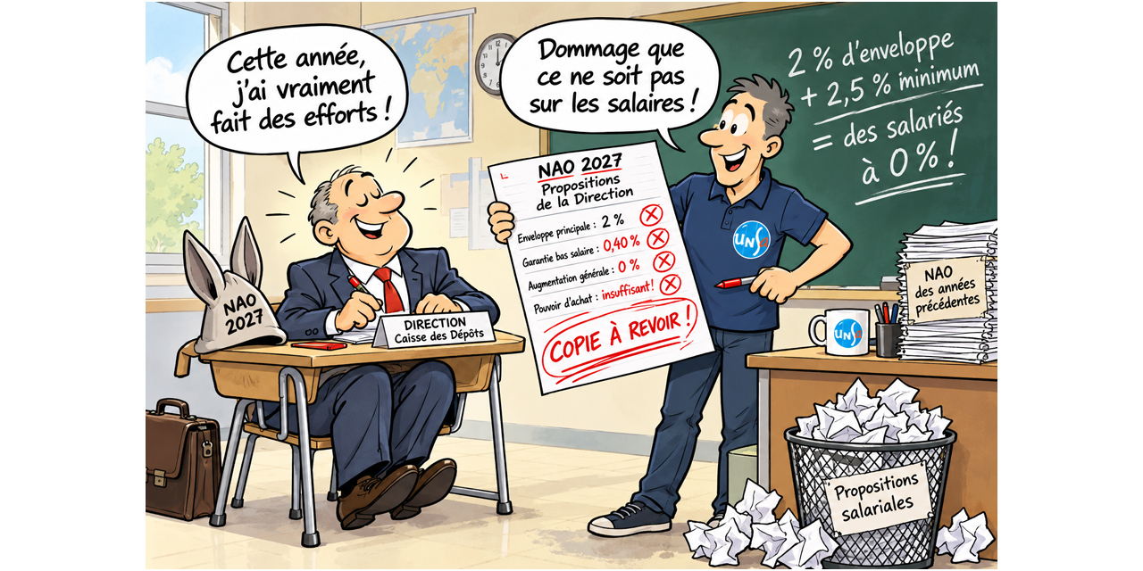 NAO 2027 : la Direction doit revoir sa copie !